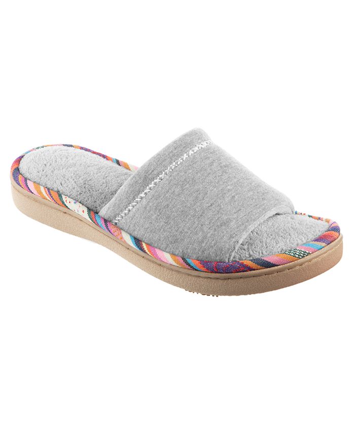 Isotoner Signature Women's Heathered Jersey Becca Slide Macy's