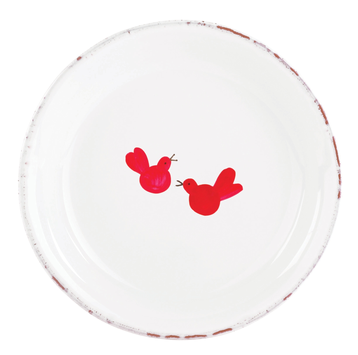 Old St. Nick Ti Penso Plate - Handpainted