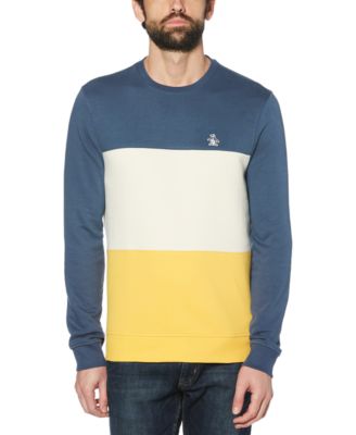Original Penguin - Men's Colorblock Fleece Sweater