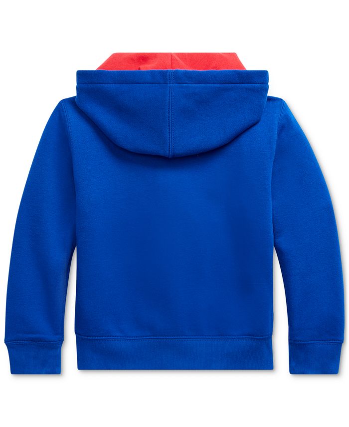 Polo Ralph Lauren Little Boys Hooded Fleece Sweatshirt & Reviews ...