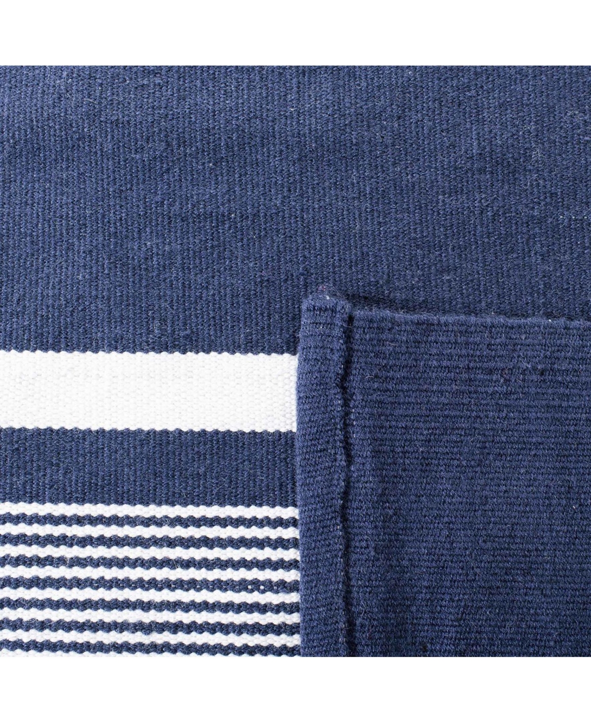 Lauren Ralph Lauren Hanover Stripe LRL2461AX Outdoor Area Rug - Navy
