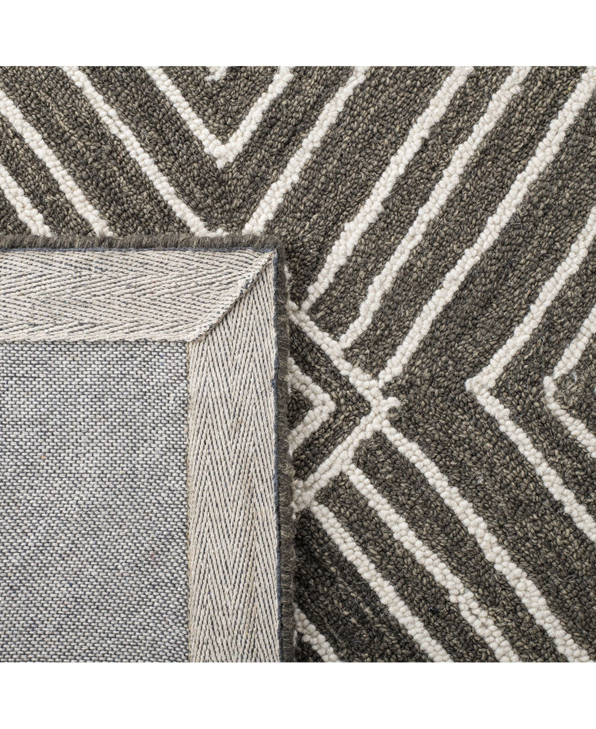 Lauren Ralph Lauren Isabella LRL6608FX Area Rug - Charcoal