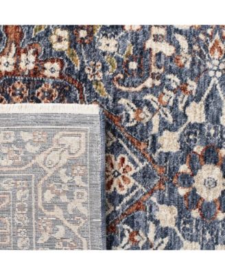 Belvoir LRL1300A Navy 7'9" X 10' Area Rug