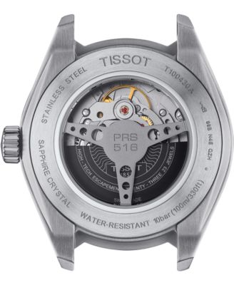 Tissot LIMITED EDITION Swiss T-Sport Powermatic 80 Red, White & Blue Fabric Strap Watch 42mm, Created for Macy's