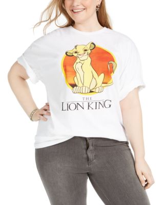 plus size lion king shirt