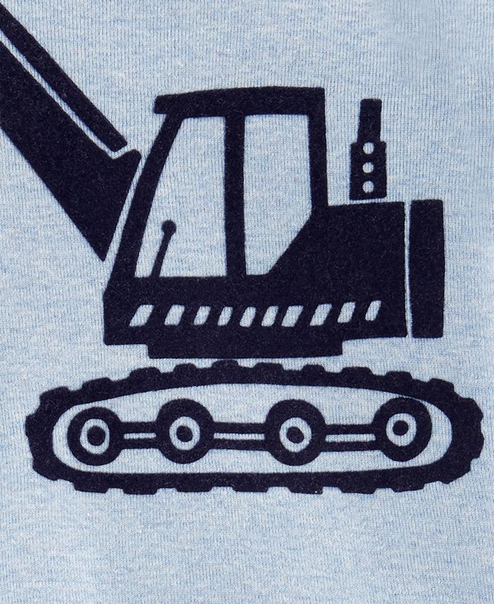 Carter's 5pc Baby Boy Construction Vehicles Theme Bodysuit Set