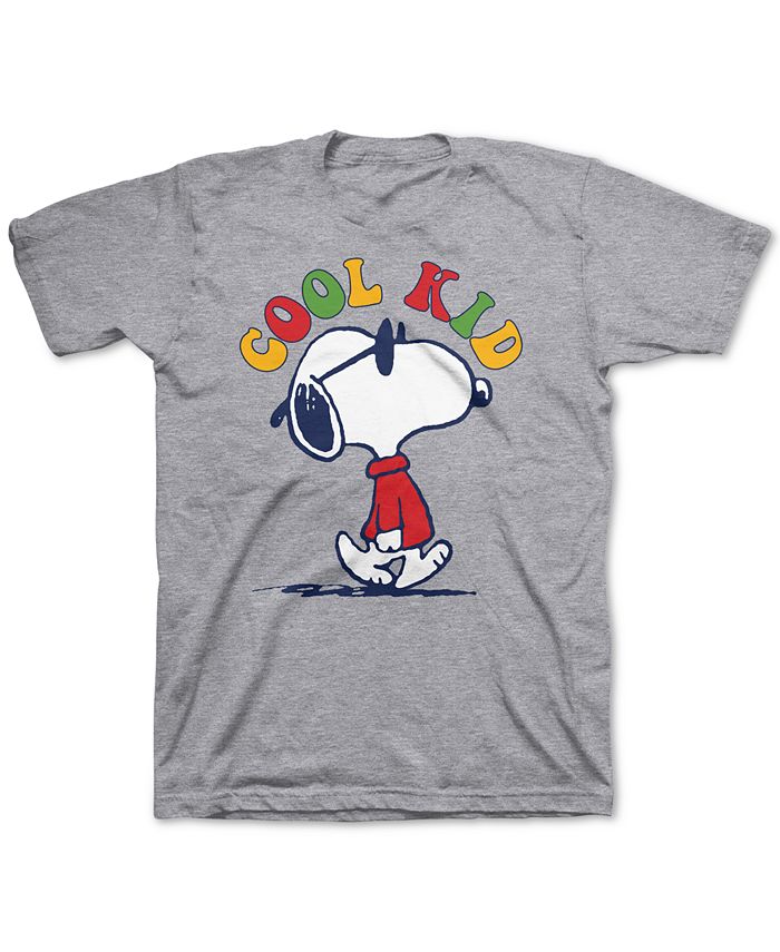 Peanuts Little Boys Snoopy Cool Kid T-Shirt - Macy's