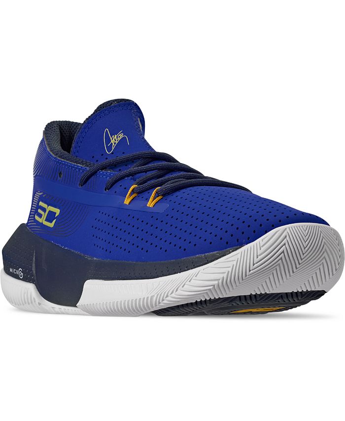 Under Armour Big Boys' SC 3ZERO III Basketball Sneakers from Finish ...