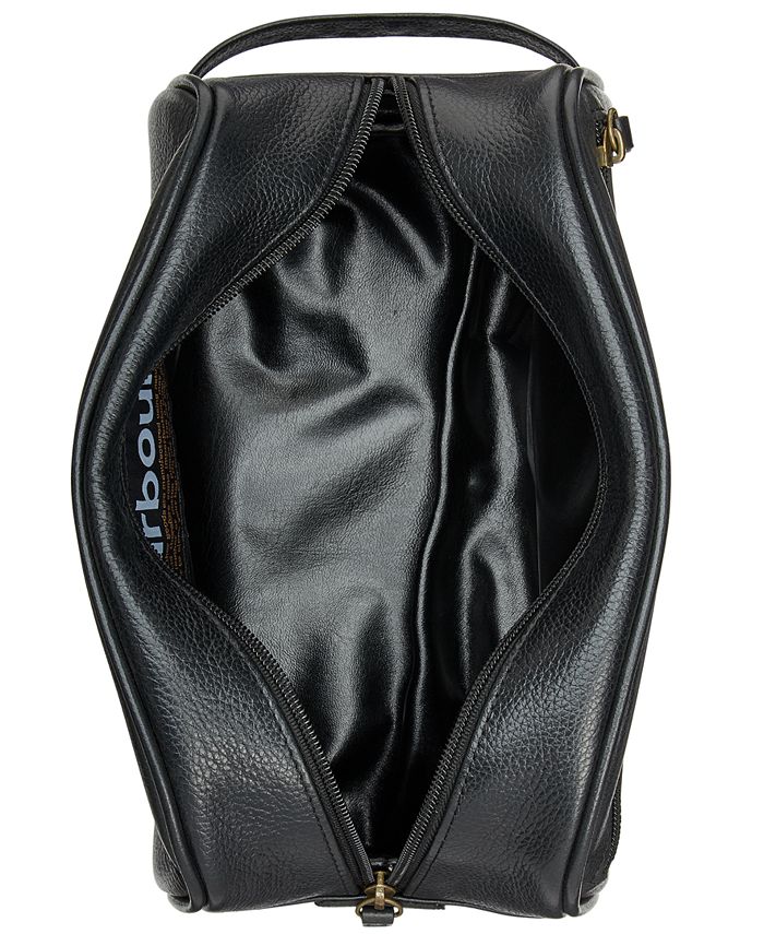 Barbour Men's Laddon Leather Wash Bag - Macy's