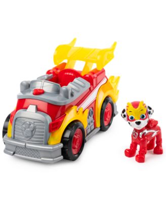 PAW Patrol - Paw Patrol, Mighty Pups Super Paws Marshall'S Deluxe Vehicle With Lights And Sounds