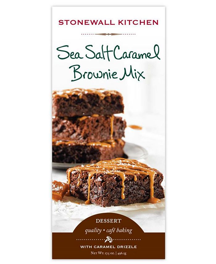 Stonewall Kitchen Dark Chocolate Sea Salt Caramel Brownie Mix Macy's