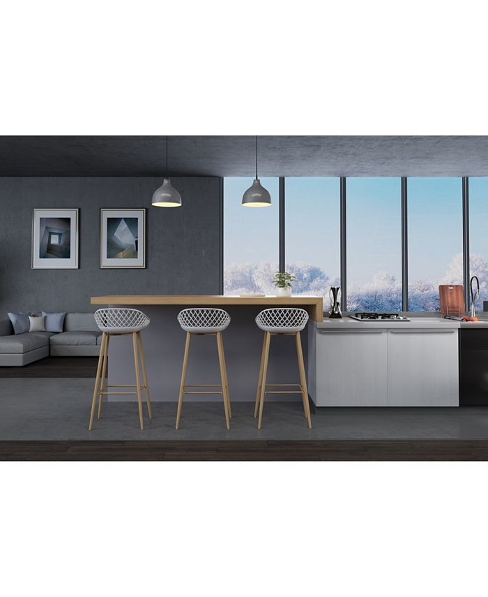 Jamesdar Kurv Counter Stool, Set of 2 Macy's