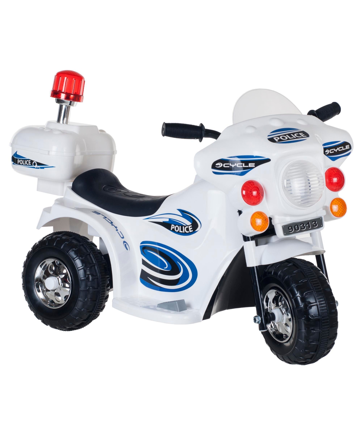 Lil' Rider 3 Wheel Motorcycle In White