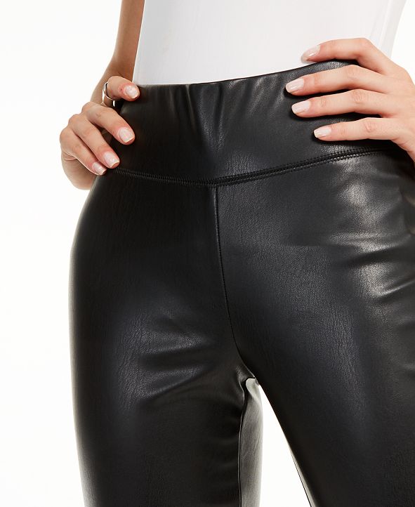 INC International Concepts INC Faux-Leather Leggings, Created for Macy ...