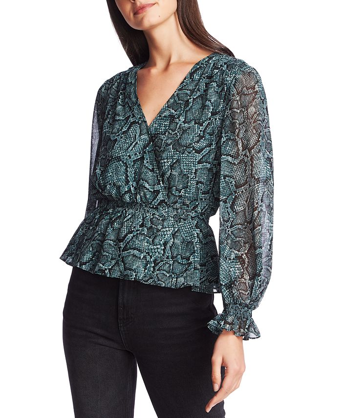1 state outlet peplum top