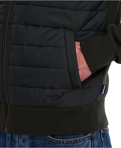 Barbour Men's Carn Baffled FullZip Sweater & Reviews Sweaters Men