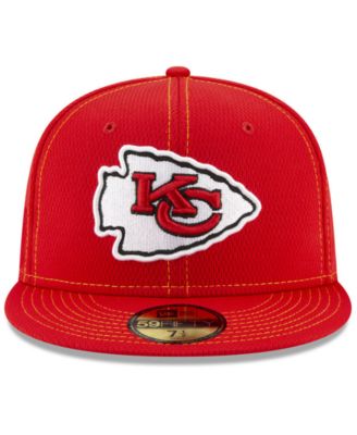 New Era Kansas City Chiefs On-Field Sideline Road 59FIFTY-FITTED Cap ...