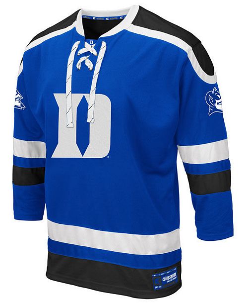 Colosseum Men's Duke Blue Devils Mr. Plow Hockey Jersey & Reviews
