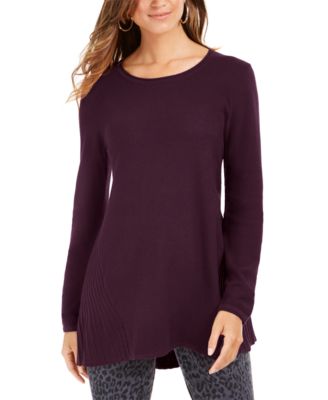 Style & Co - High-Low Tunic Sweater