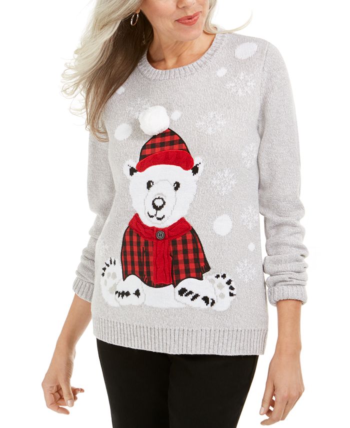 Petite top sweaters macy's