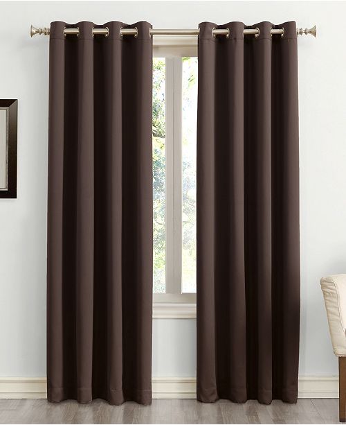 Lichtenberg Sun Zero Saxon 54 X 63 Blackout Curtain Panel