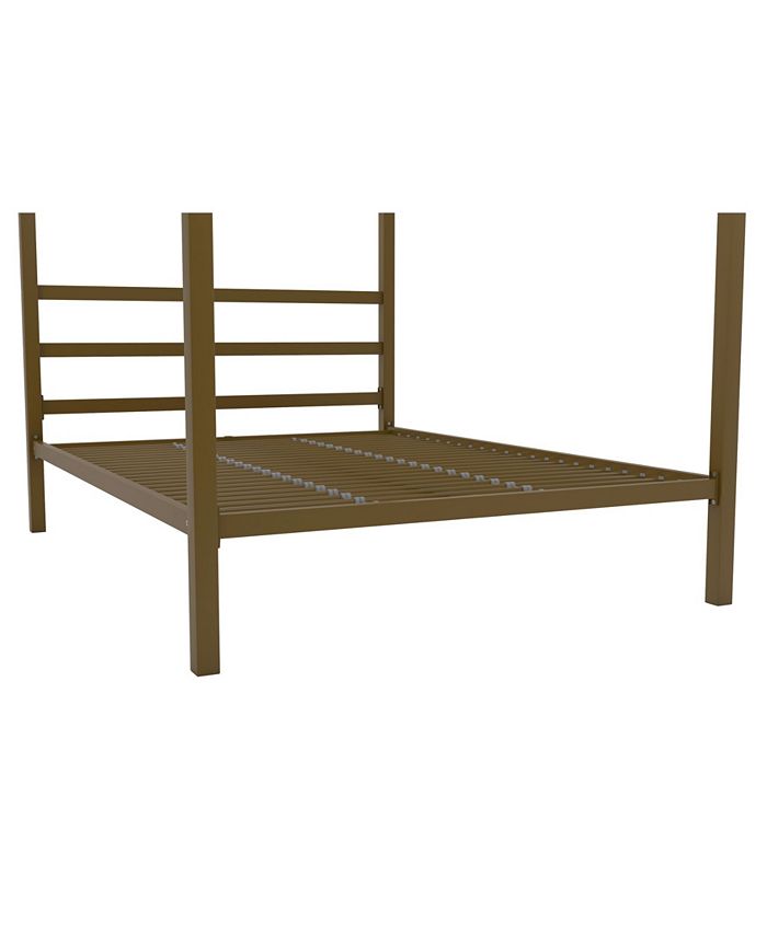 EveryRoom Cara Metal Canopy Bed, Full Size Macy's