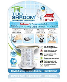Chrome Edition Revolutionary Tub Drain Protector Hair Catcher, Strainer, Snare