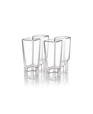 Carre Square Shot Glasses, Set of 8