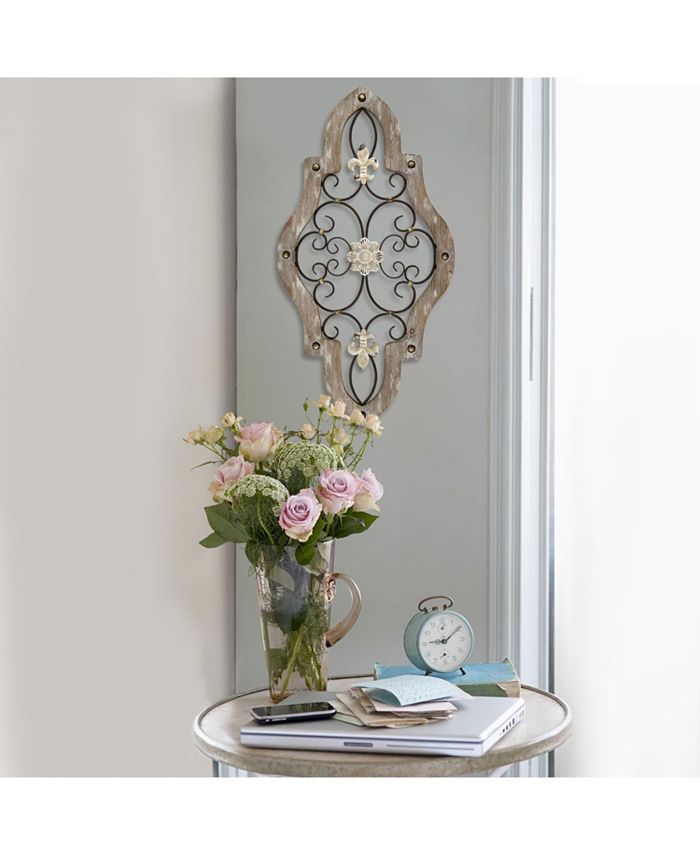Stratton Home Décor Stratton Home Decor French Country Scroll Wall