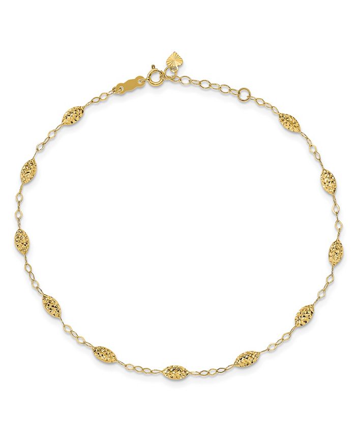 Macys outlet gold anklet