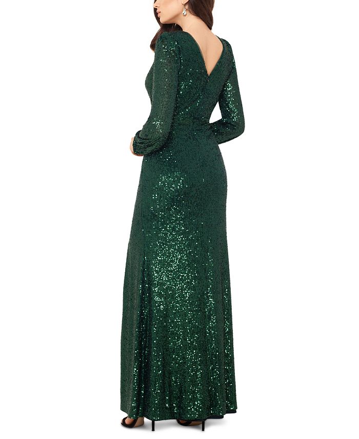 XSCAPE Sequined Gown & Reviews - Dresses - Women - Macy's