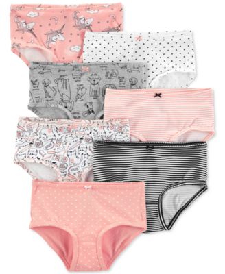 Carter's - Little & Big Girls 7-Pk. Printed Underwear