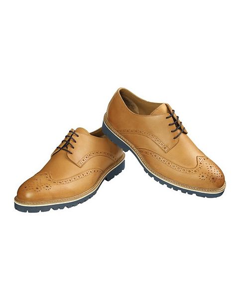 Ishaan Talreja New York Men S Brogue Shoe With Comfort Sole For