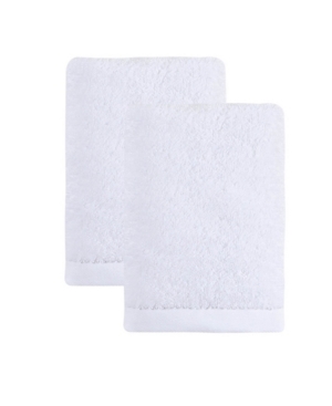 Ozan Premium Home Horizon Hand Towel 2-pc. Set Bedding In White
