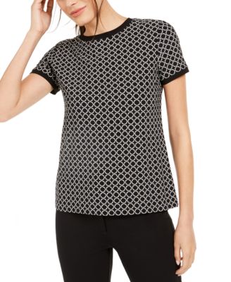 macys womens short sleeve tops