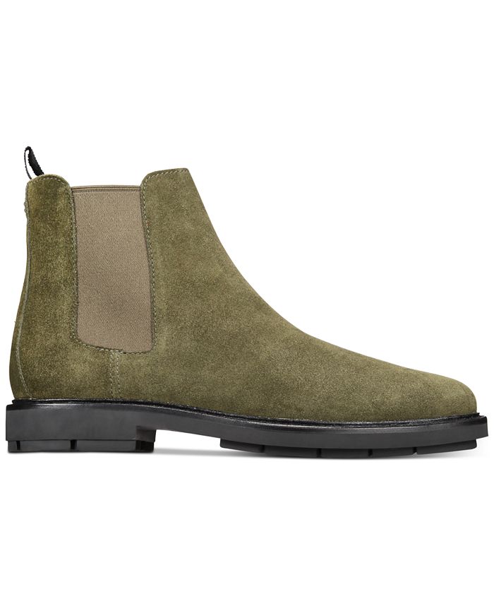 COACH Men's Suede Chelsea Boots Macy's