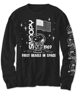 snoopy space t shirt