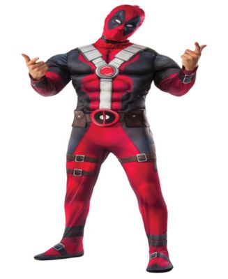 BuySeasons Buy Seasons Men's Deadpool Movie Deluxe Costume - Macy's