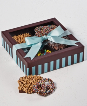Chocolate Works 12-Pc Pretzels & Graham Crackers Gift Box