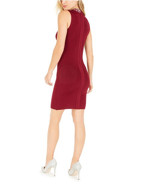 Marciano Sleeveless Embellished Bodycon Dress, Created for Macy's