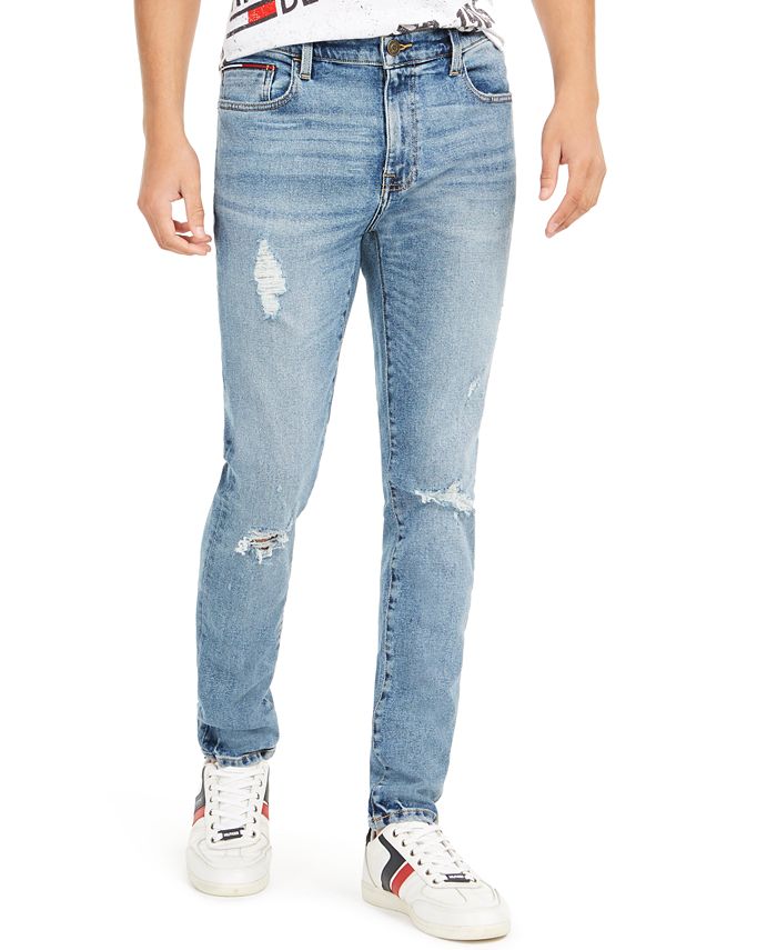 Tommy Hilfiger Men's Hendrix Skinny-Fit Jeans, Created for Macy's ...