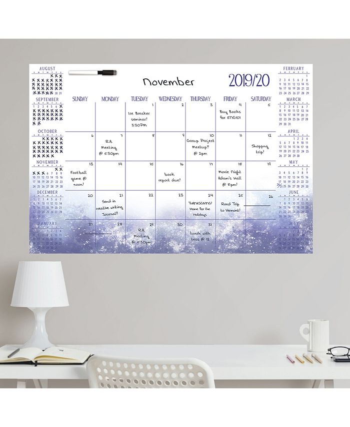 WallPops Cosmic 2019-2020 Academic Calendar - Macy's