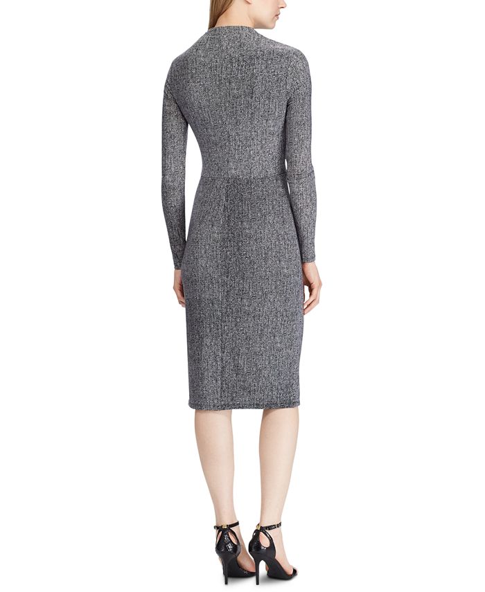 Lauren Ralph Lauren Jersey Long-Sleeve Dress - Macy's