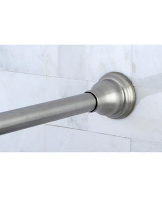  Decorative Flange 72-inch Tension Shower Rod