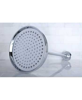 Kingston Brass - Trimscape 10-Inch Shower Head with 17-Inch Ceiling Mounted Shower Arm in Polished Chrome