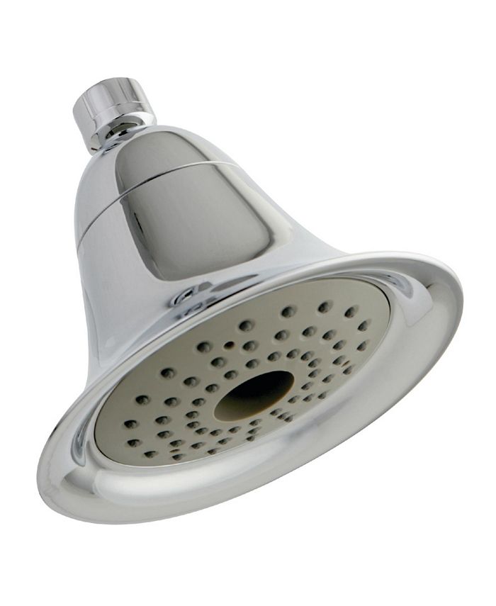Kingston Brass - 2 Function 6-Inch 1.75GPM ABS Shower Head with ABS Bal-Jnt in Polished Chrome