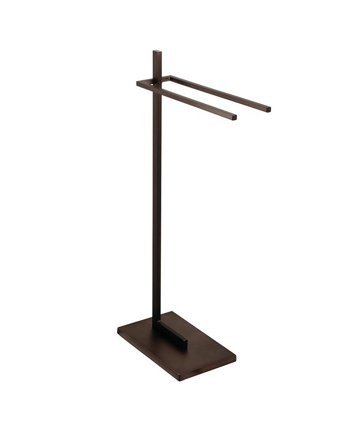 Kingston Brass - Modern Pedestal Dual Towel Rack