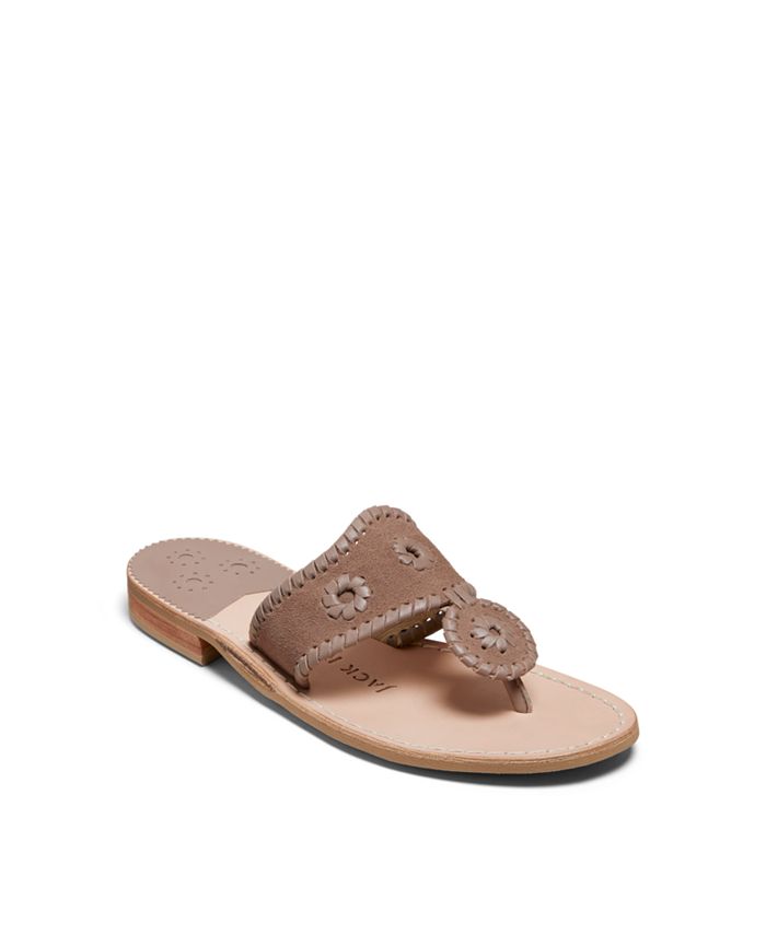 Jack Rogers Jacks Suede Flat Sandals Macy's