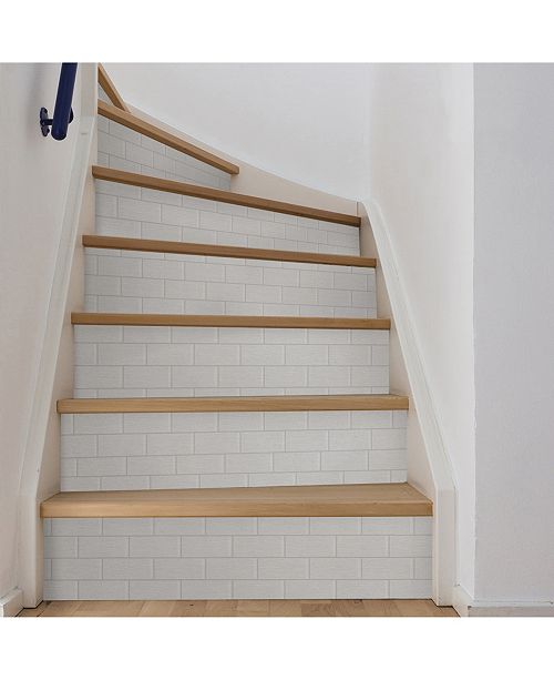 Inhome Metro Brushed Peel Stick Backsplash Tiles Reviews All