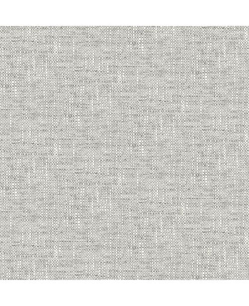 Nuwallpaper 216 X 20 5 Poplin Texture Peel Stick Wallpaper